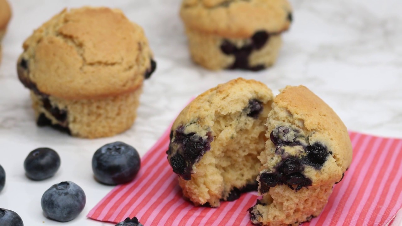 Heidelbeer Muffins | Blueberry (Blaubeeren) Muffin | SWEETLIFESUNSHINE